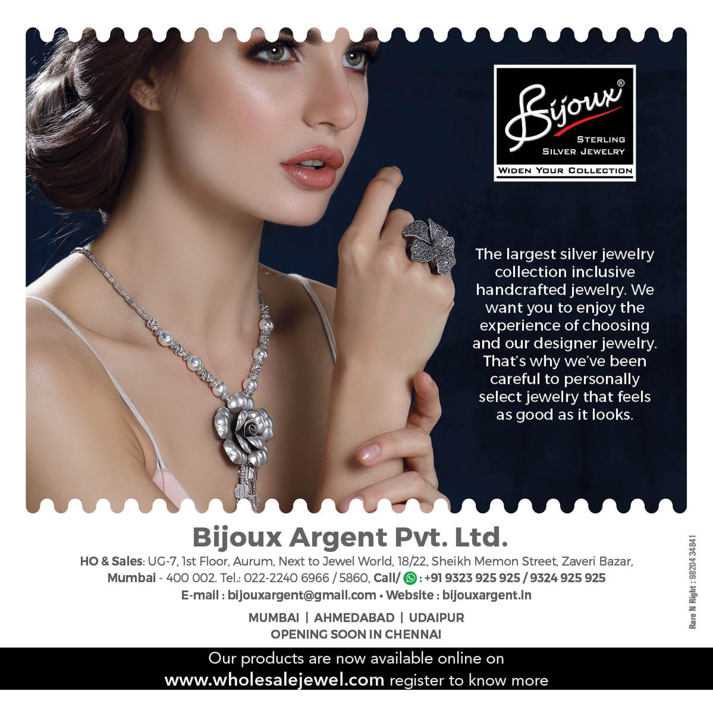 BIJOUX ARGENT PRIVATE LIMITED